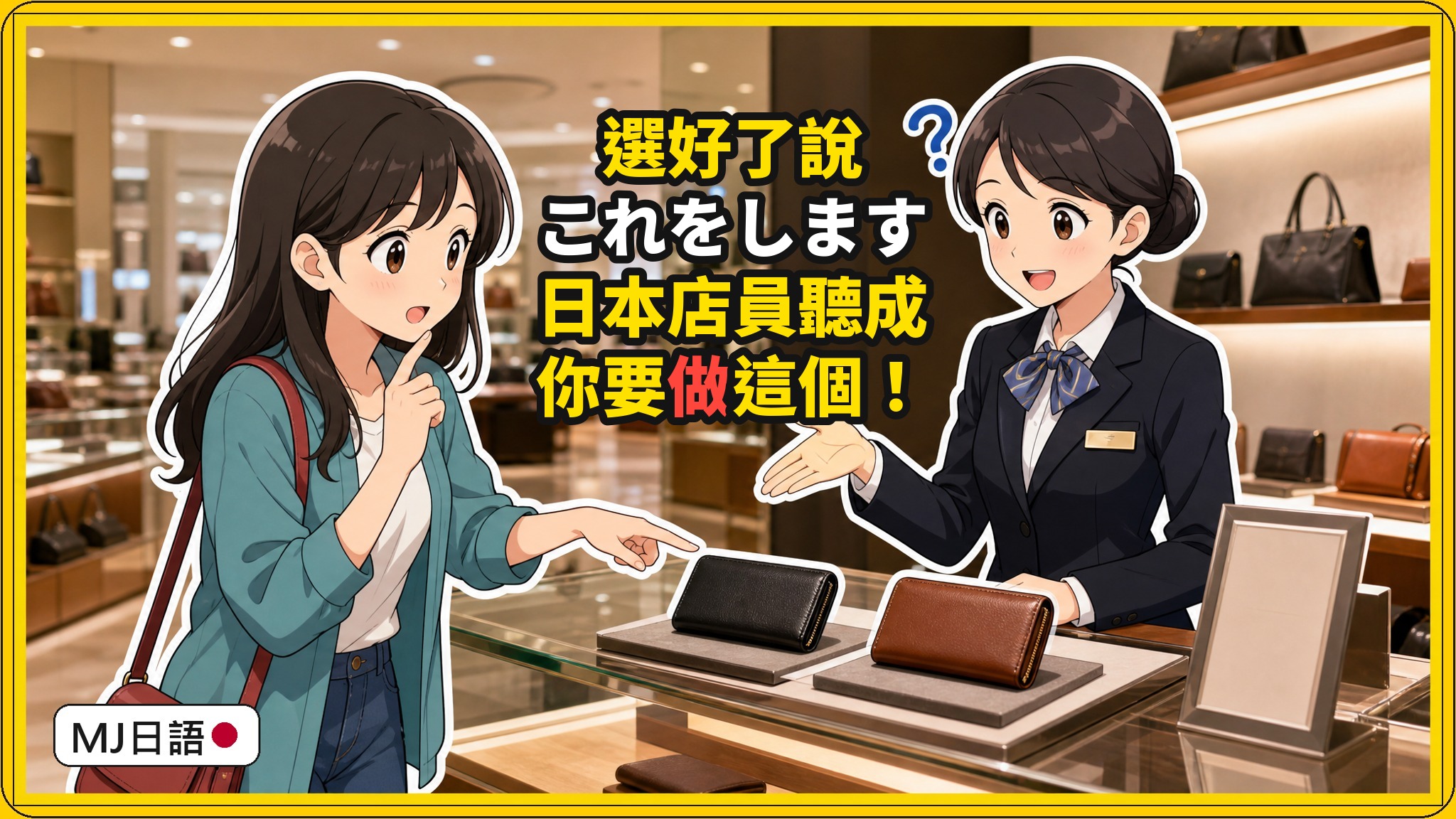 日本購物選好了怎麼說？別說これをします，要說これにします